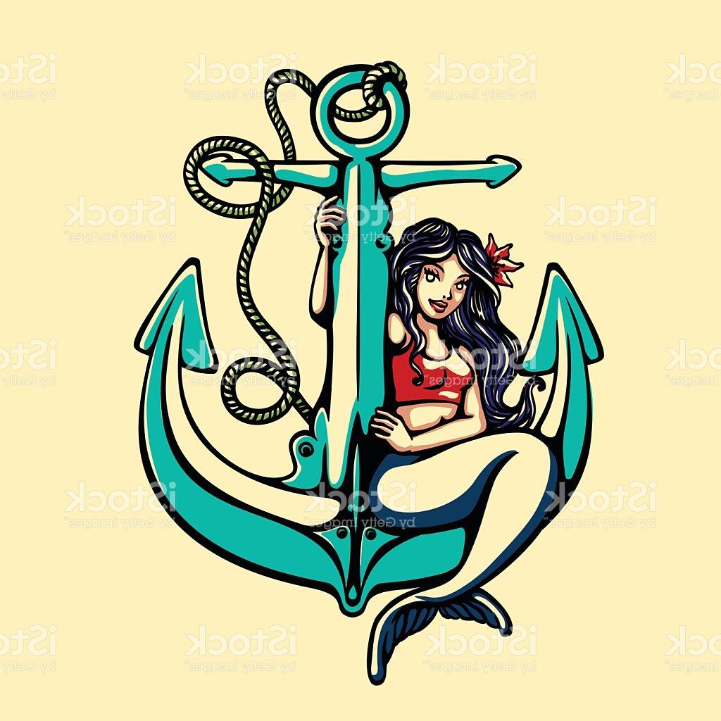 1024x1024 Best Vector Pin Up Mermaid Vector Drawing Free Vector Art