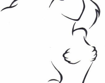 340x270 Mermaid Outlines Etsy