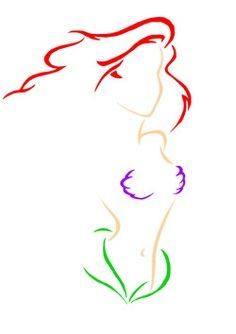 236x334 47 Best Mermaid Silhouette Tattoo Images Childhood