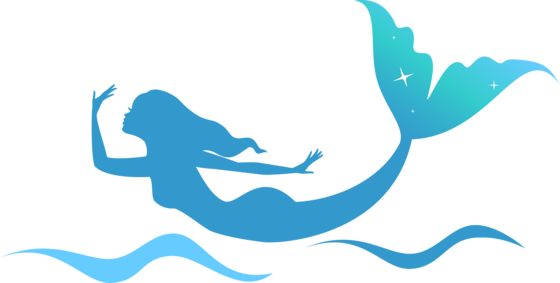 Mermaid Outline Clipart | Free download on ClipArtMag