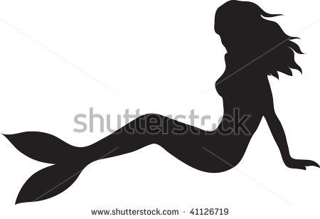 450x308 Mermaid Clipart Black And White Outline