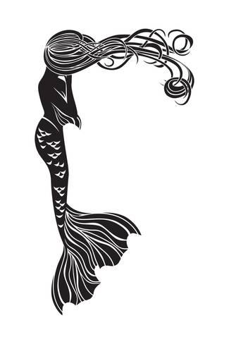 Mermaid Tail Drawing | Free download on ClipArtMag