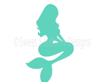 340x270 Mermaid Outlines Etsy