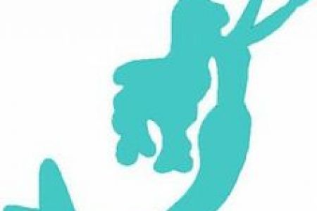 450x300 Teal Clipart Mermaid