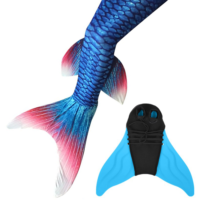800x800 Mermaid Tail Deluxe + Monofin Pro