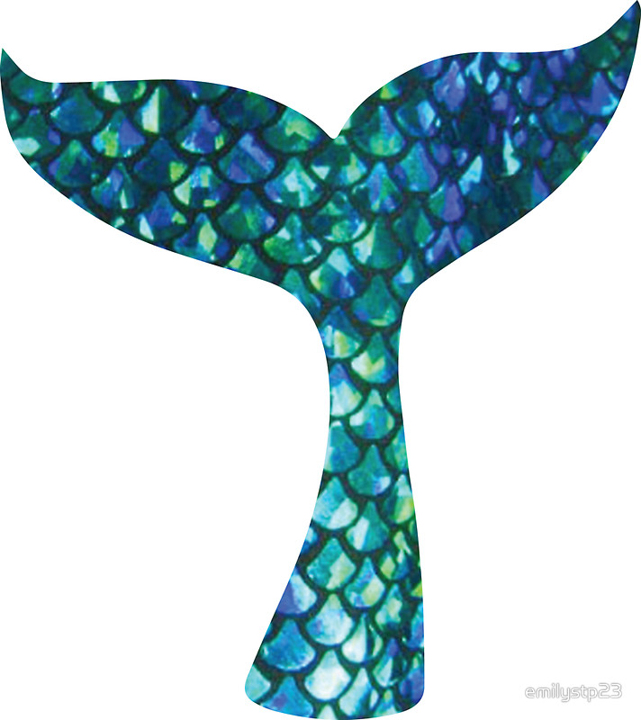 712x800 Mermaid Tail Stickers By Emilystp23 Redbubble