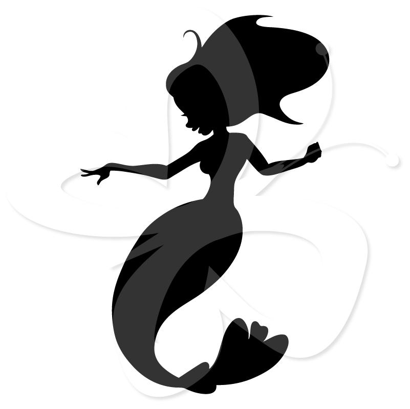 801x800 Ariel Silhouette Clip Art