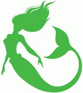 268x300 Best Mermaid Silhouette Ideas Ariel Silhouette