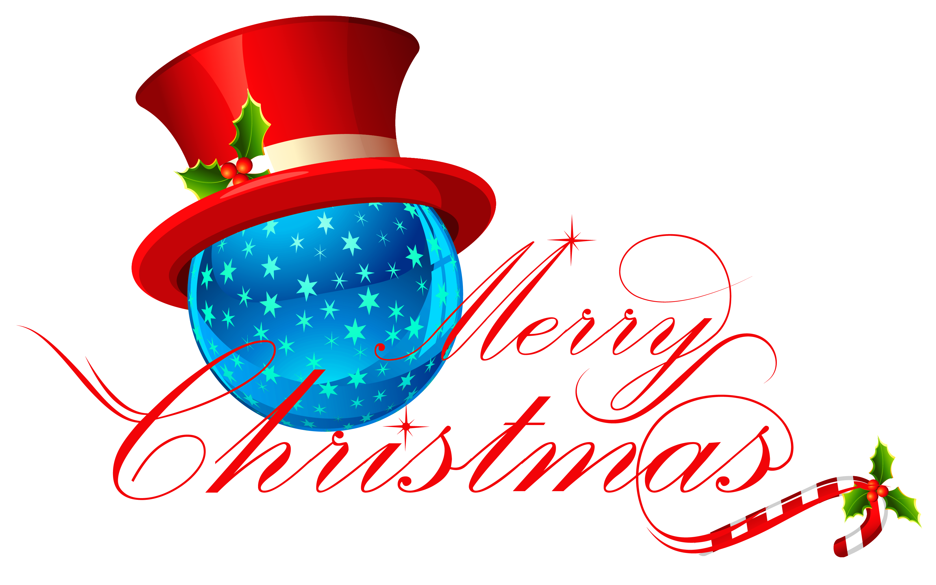 3239x2026 Merry Christmas Clipart Ornament