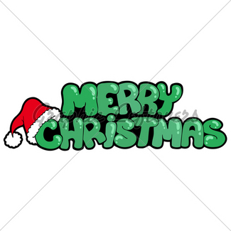 325x325 Merry Christmas Ribbon Sign Gl Stock Images