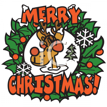 350x350 Free Santa Clip Art Image Santa Saying Merry Christmas Image