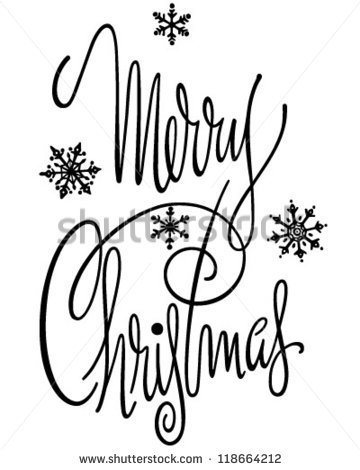 360x470 Merry Christmas Clip Art