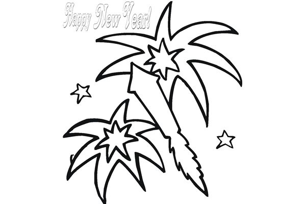 600x400 Merry Christmas And Happy New Year Clipart
