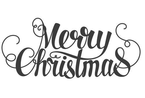 Merry Christmas Clipart Black And White | Free download on ClipArtMag