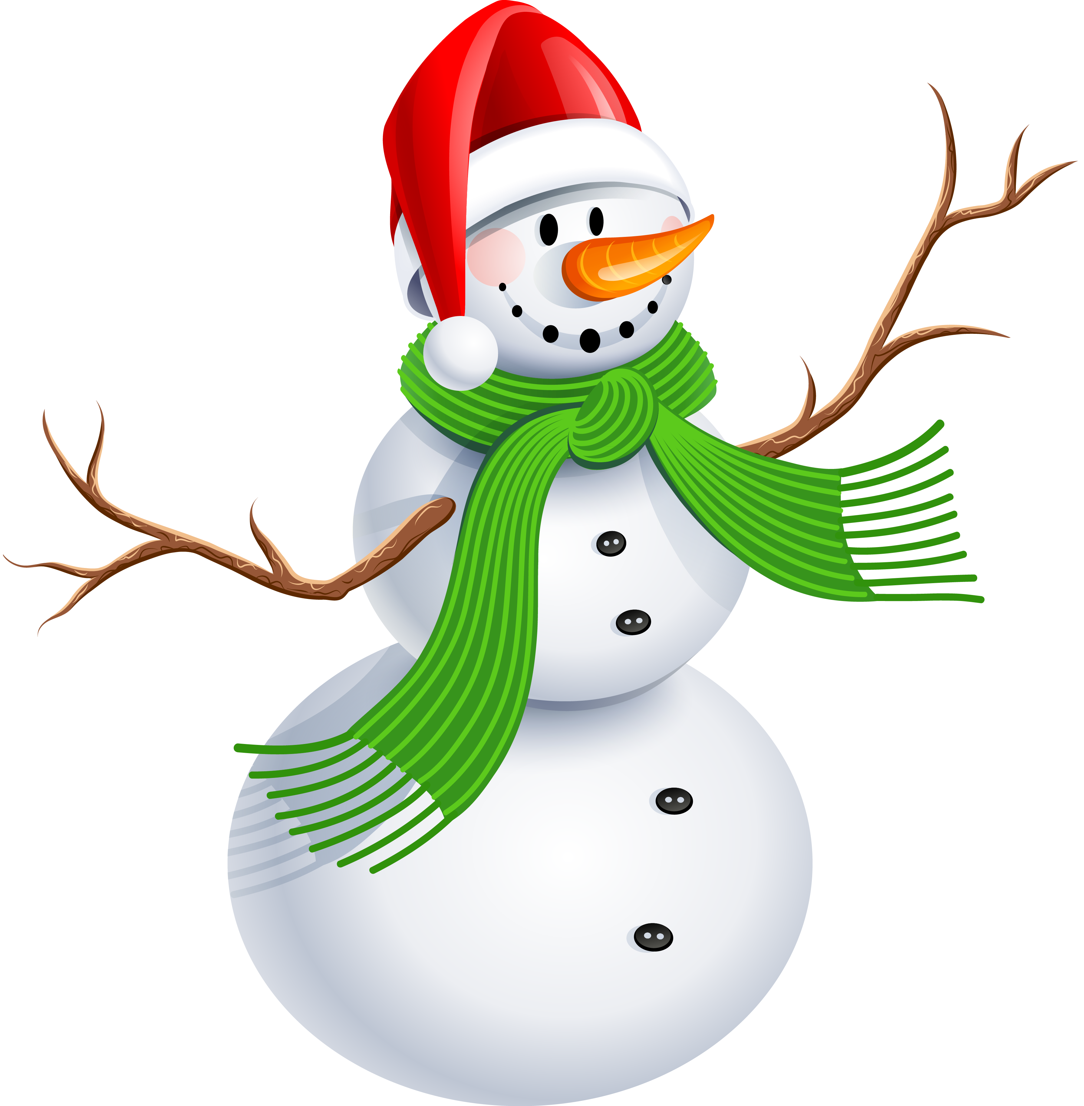 3581x3651 Merry Christmas Snowman Clipart