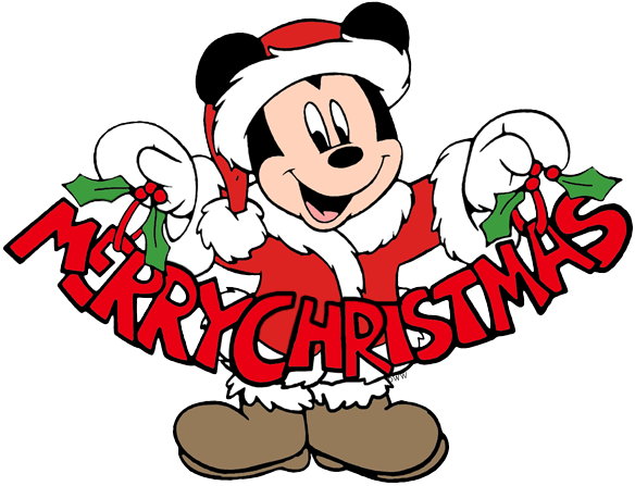 584x447 Mickey Mouse Christmas Clip Art 2 Disney Clip Art Galore