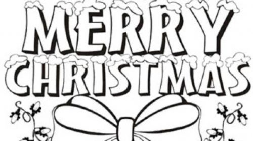 500x280 Awesome Coloring Pages Christmas Coloring Pages Activities