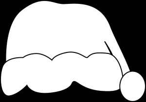 300x210 16 Christmas Ornament Clipart Black And White Merry Christmas