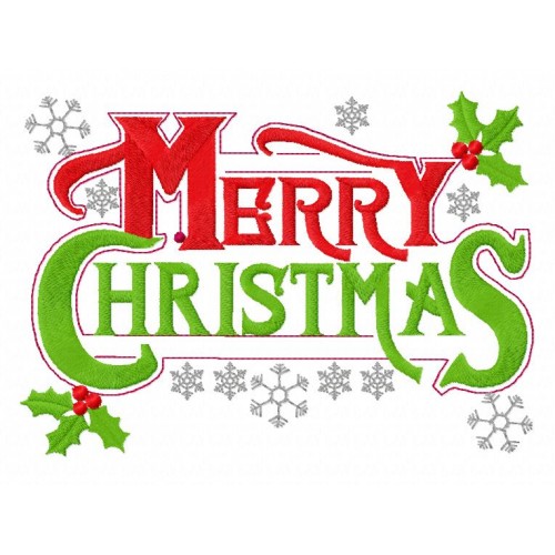 Merry Christmas Word Art Free download on ClipArtMag