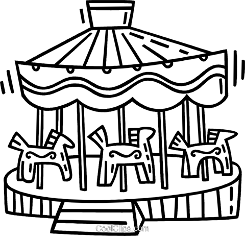 Merry Go Round Clipart | Free download on ClipArtMag