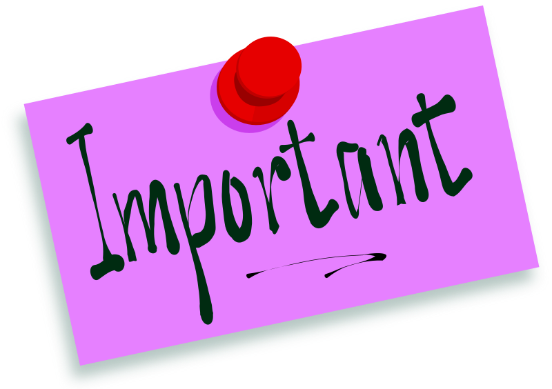 800x564 Message Clipart Important