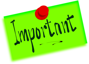 299x213 Notice Clipart Important Message