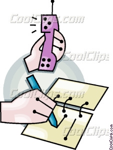 226x300 Taking Phone Message Clip Art Cliparts