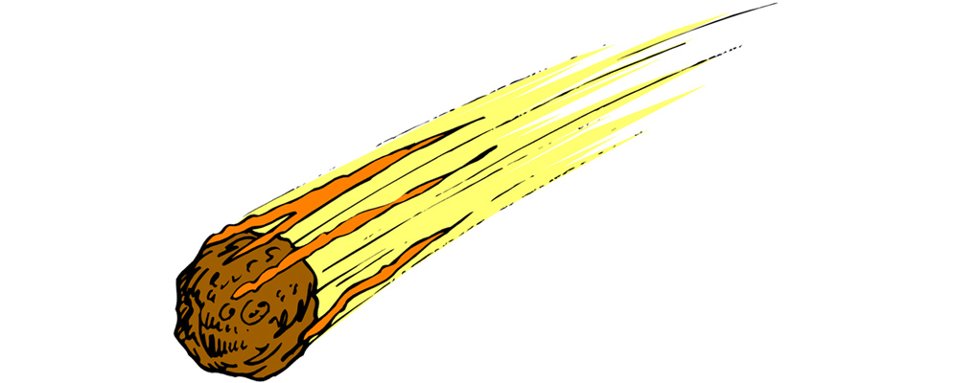 978x383 Meteor Clipart
