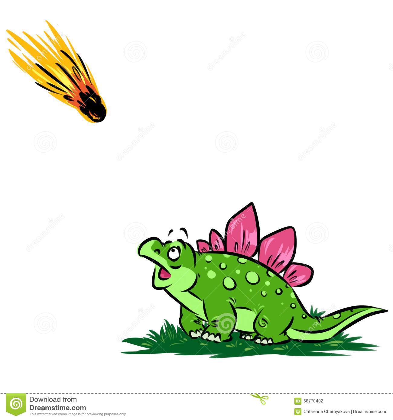 1300x1390 Meteor Clipart Dinosaur