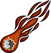 163x170 Meteorite Clip Art