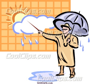 300x281 Weatherman Vector Clip Art