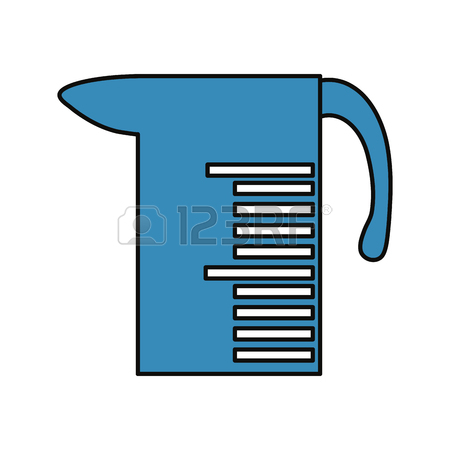 450x450 Meter Cup Icon Over White Background Illustration Royalty Free