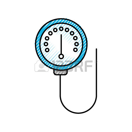 450x450 Scale Of Meter Device Manometry Pressure Gauge Vector Illustration