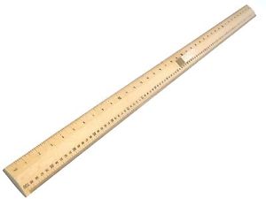 300x225 Wooden Meter Stick Yard Stick Ruler With Handle Imperial Amp Metric
