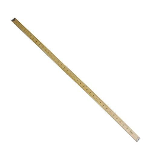 500x500 Wooden Meteryard Stick Metal Tipped