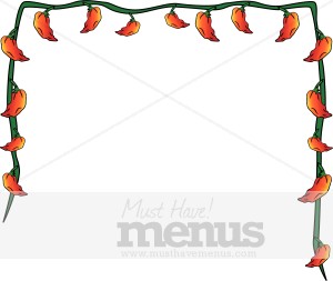 300x253 Chile Clipart Border