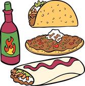 167x170 Mexican Food Clip Art