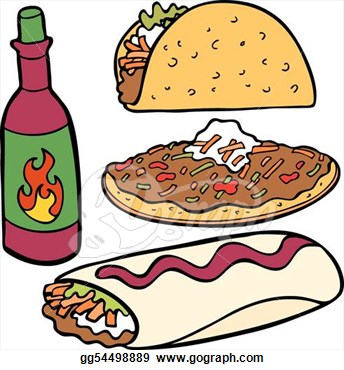 344x370 Mexican Food Clip Art Royalty Free Image