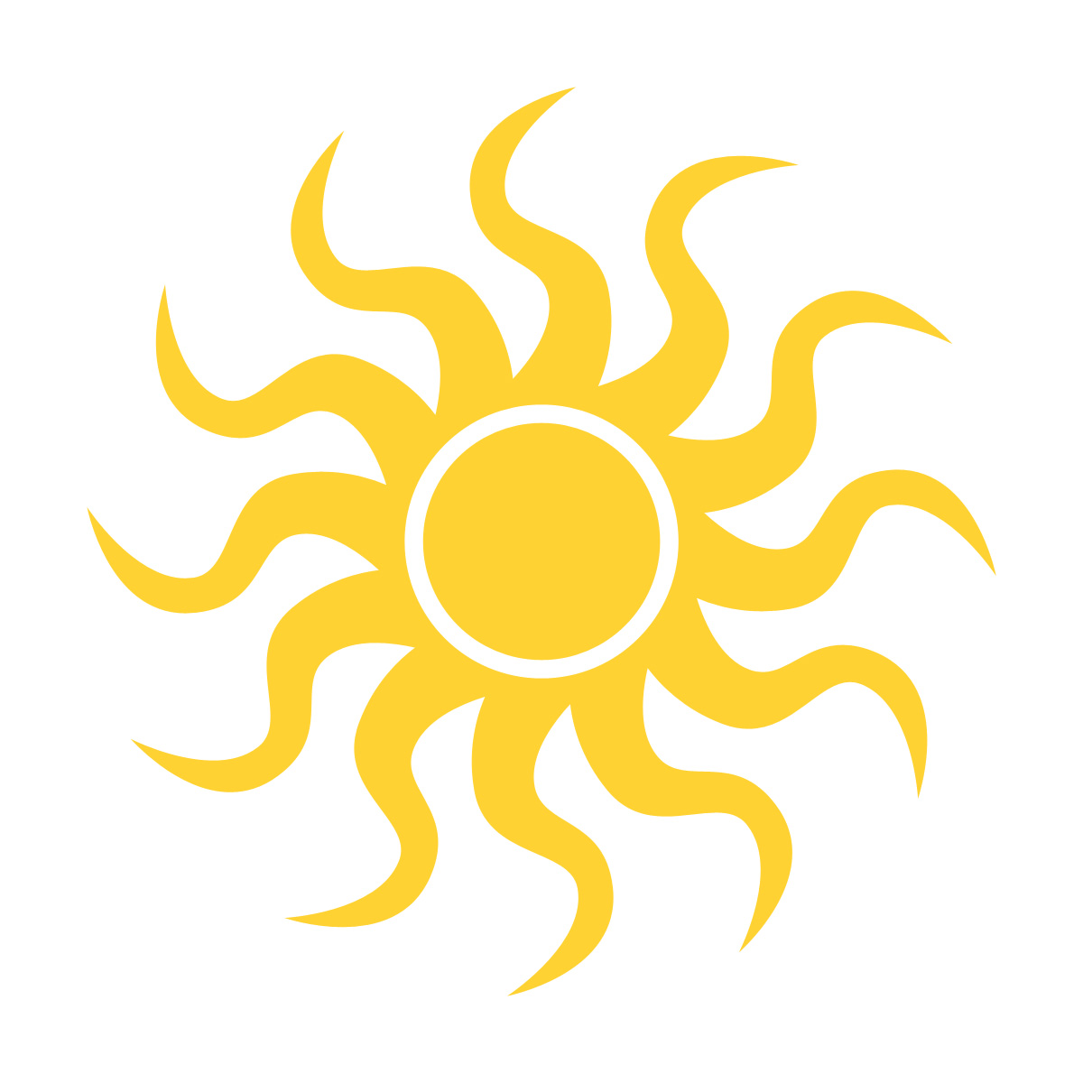 1200x1200 Mexican Sun Clipart