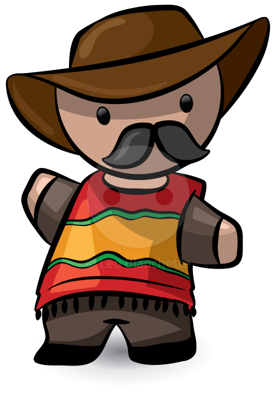 554x800 Mexican Clipart Mexican Man Clipart