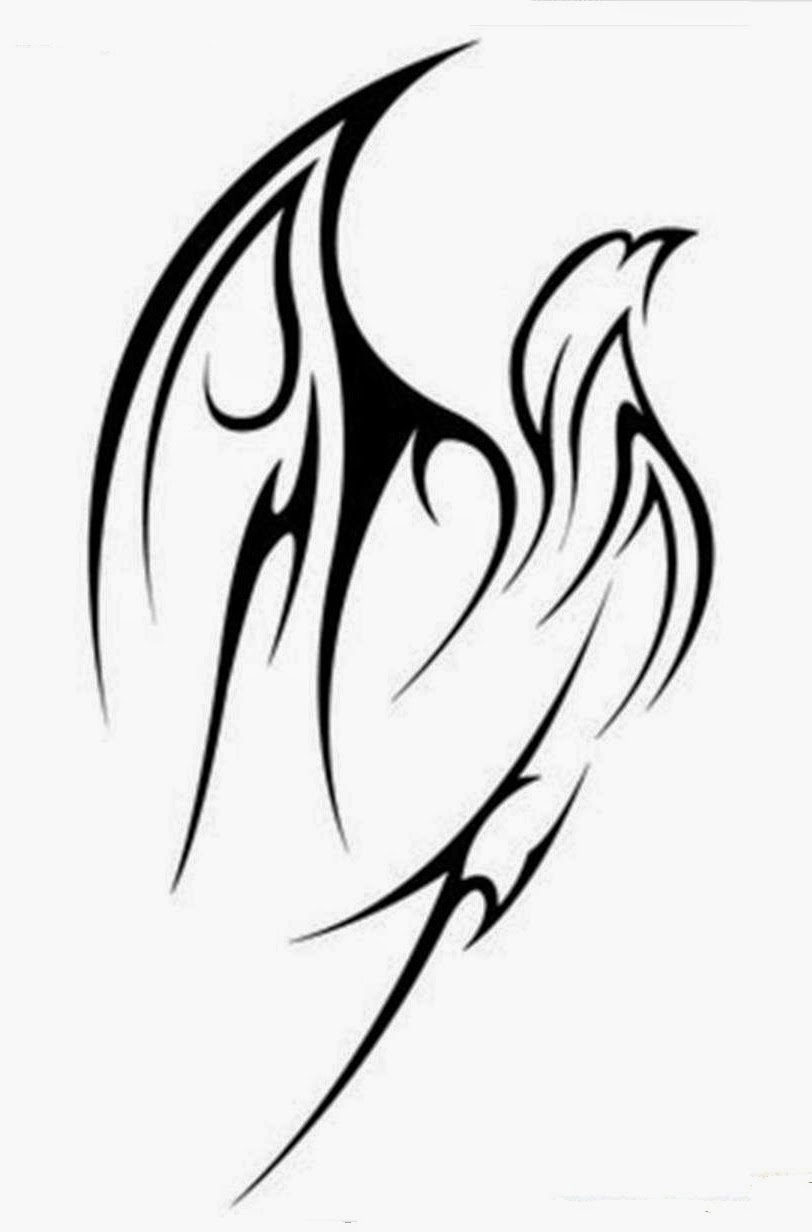 812x1232 Eagle Stencil Template