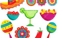 200x130 Superb Fiesta Clip Art Cute Digital Clipart Spanish Mexican