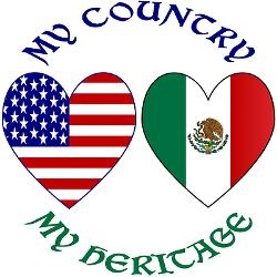 250x250 Flag Clipart Mexican American