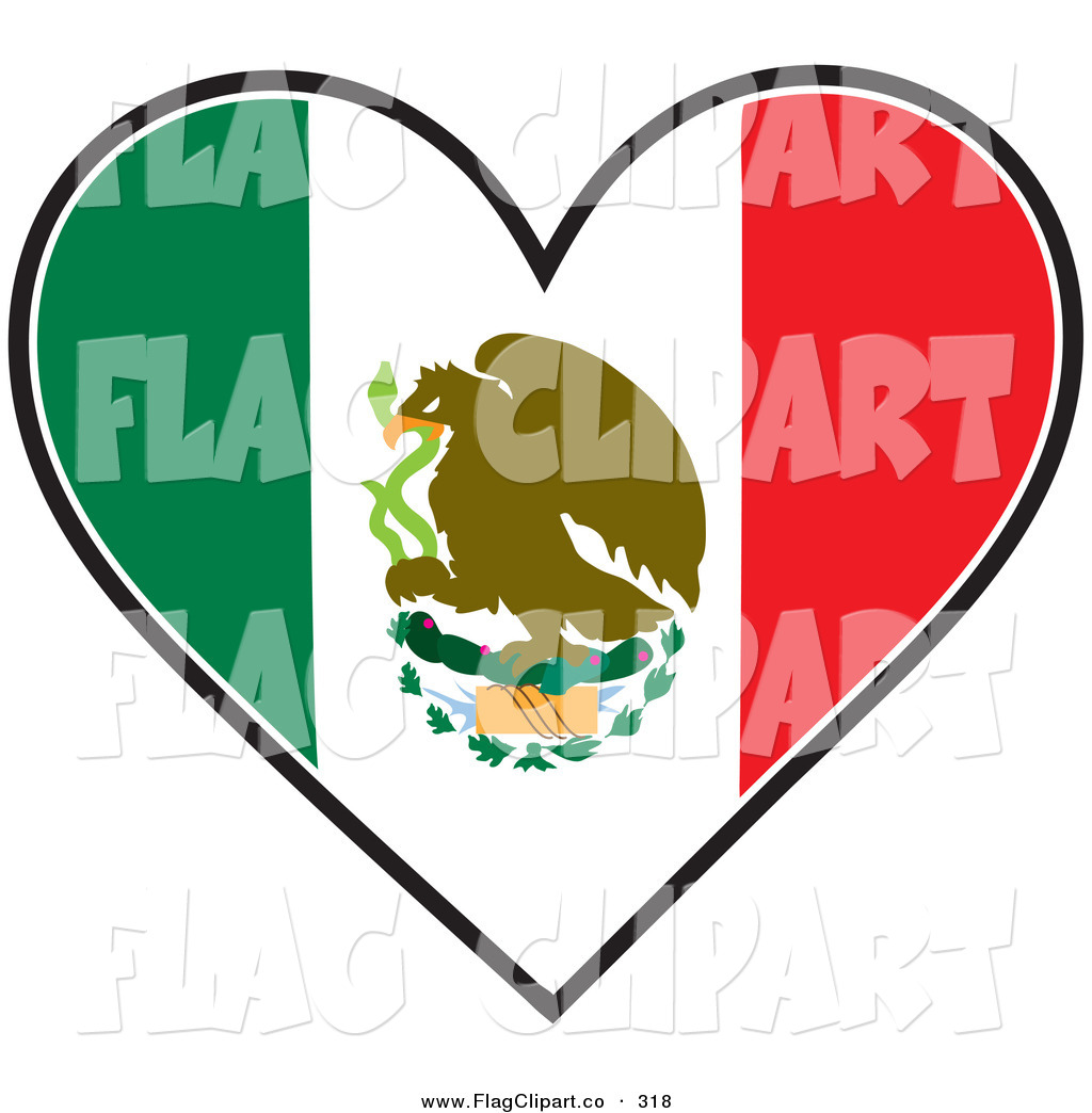 1024x1044 Mexican Flag Black And White Clipart