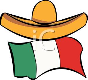 300x273 Sombrero And The Mexican Flag