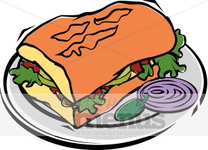 300x216 Torta Clip Art Mexican Food Clipart