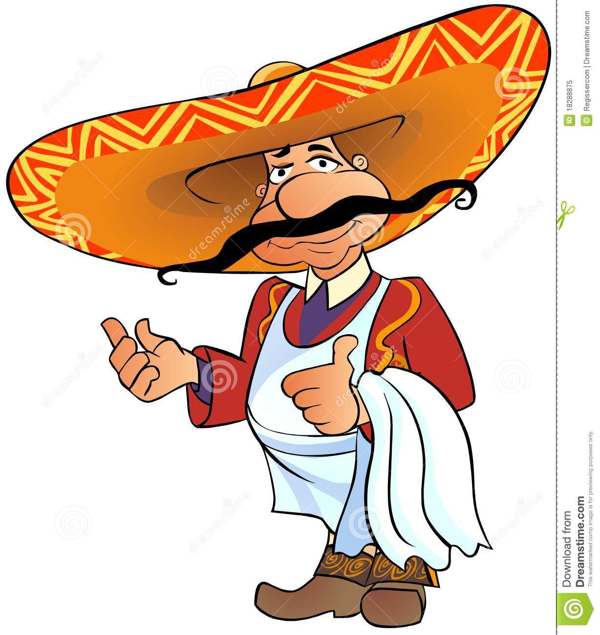 1228x1300 Mexican Cartoon Clipart