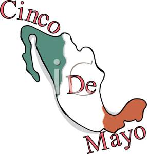 286x300 Mexican Flag On A Map Of Mexico On Cinco De Mayo
