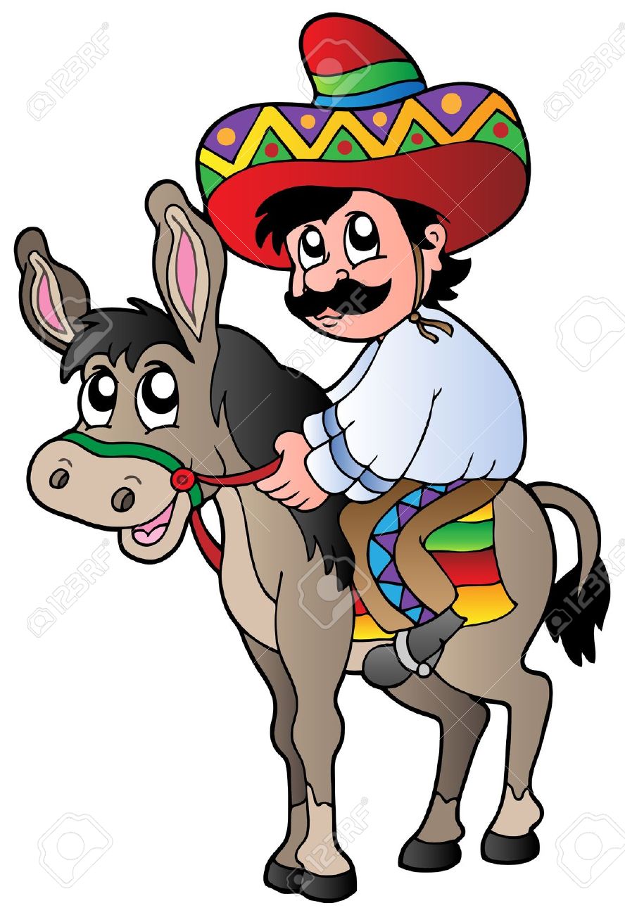 888x1300 Mexican People Clipart Animation