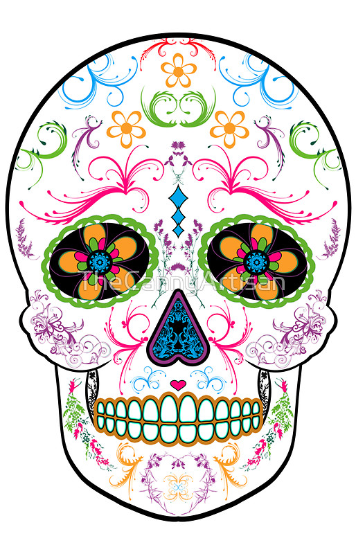 514x800 Day Of The Dead Sugar Skull